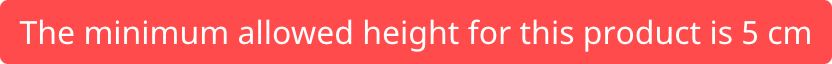Height error