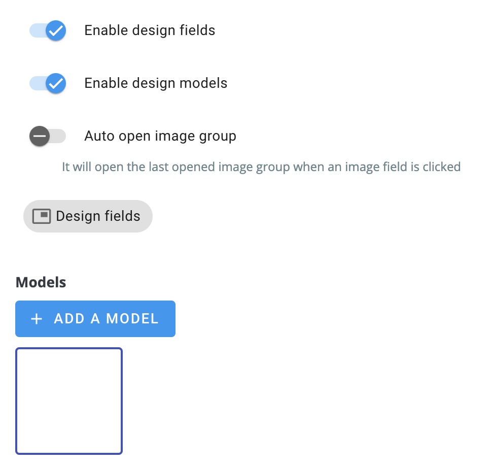 Models switch
