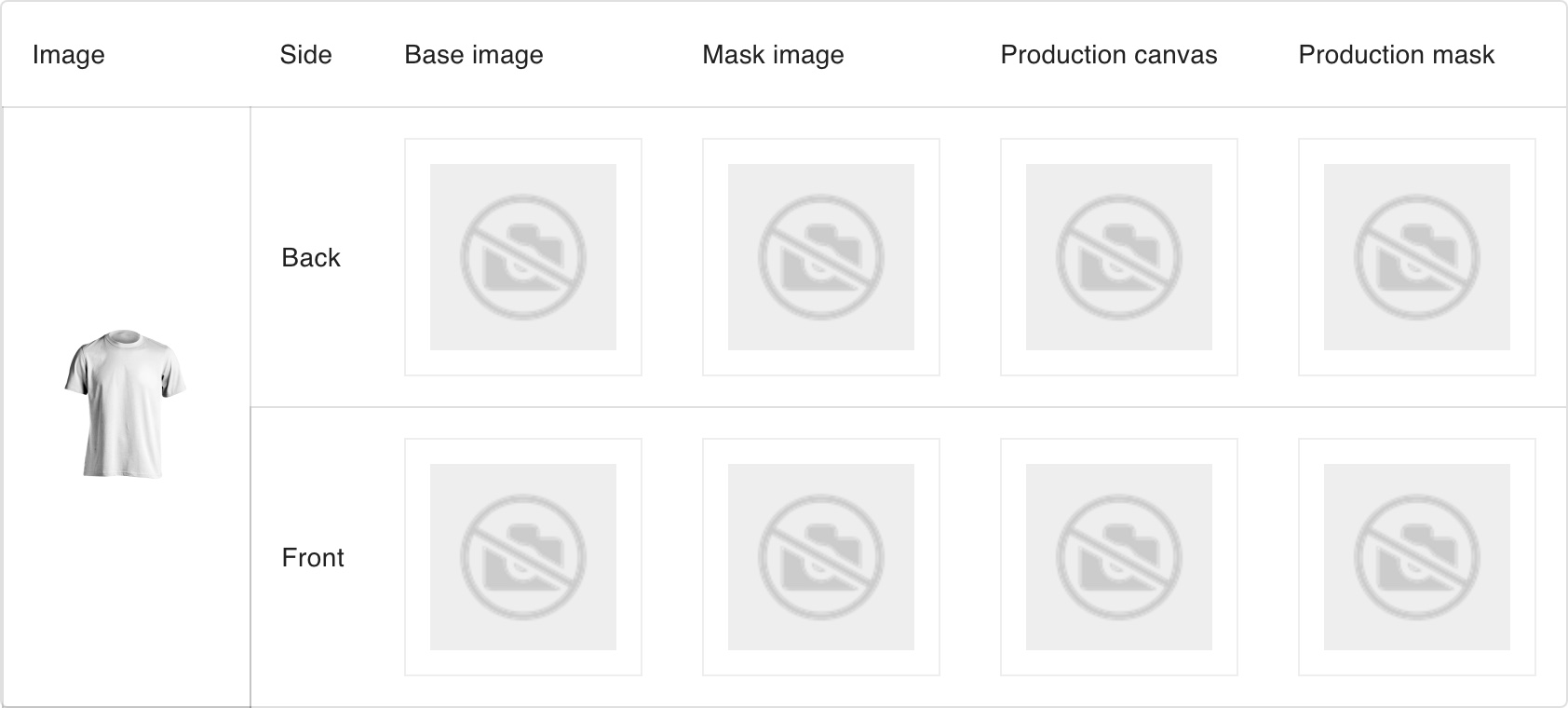 Product images